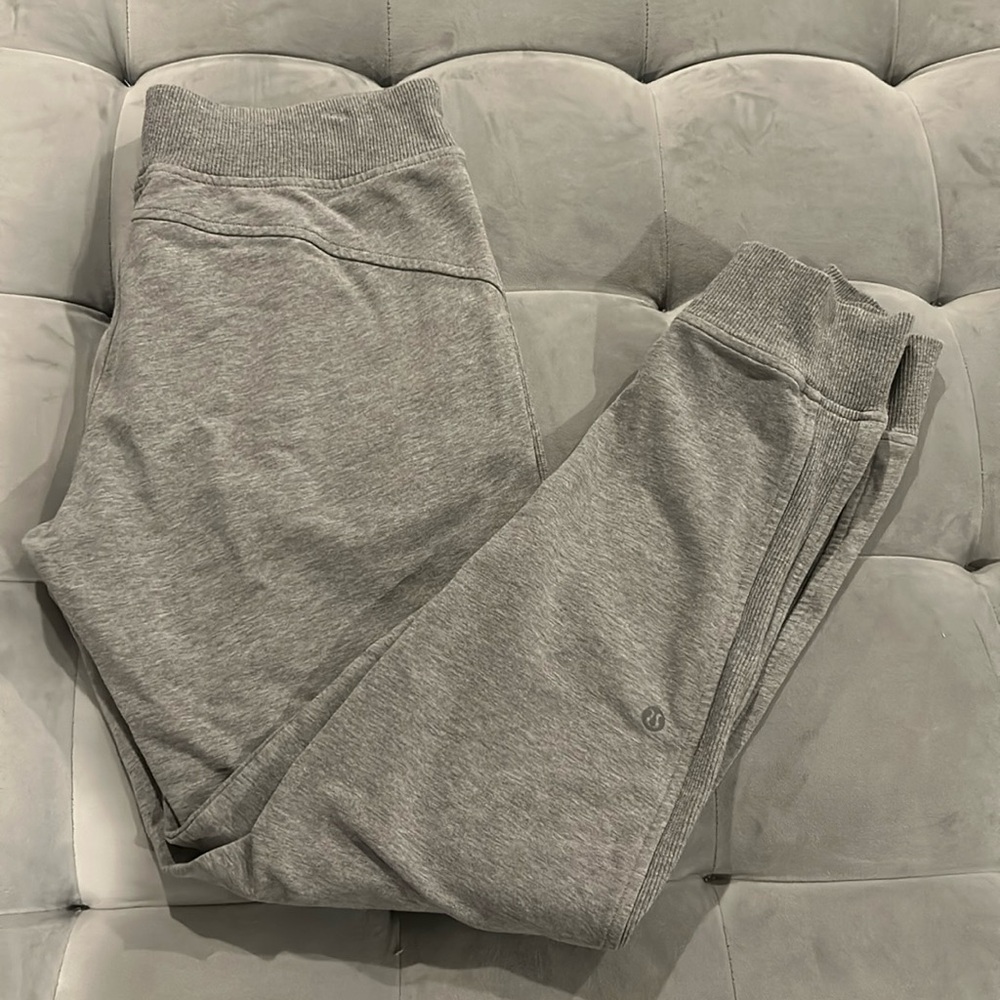 Lululemon Scuba Joggers Charcoal Grey Heather 6